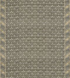 Morris Bellflowers Fabric by Morris & Co Charcoal/Olive Morris Bellflowers Fabric by Morris & Co Charcoal/Olive