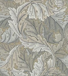 Acanthus Wallpaper by Morris & Co Manilla/Stone Acanthus Wallpaper by Morris & Co Manilla/Stone