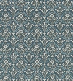 Morris Bellflowers Wallpaper by Morris & Co Indigo/Linen Morris Bellflowers Wallpaper by Morris & Co Indigo/Linen