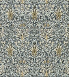 Snakeshead Wallpaper by Morris & Co Indigo/Cumin Snakeshead Wallpaper by Morris & Co Indigo/Cumin