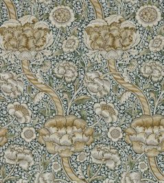 Wandle Wallpaper by Morris & Co Forest/Mustard Wandle Wallpaper by Morris & Co Forest/Mustard