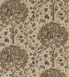 Kelmscott Tree Fabric by Morris & co Mulberry/Russet Kelmscott Tree Fabric by Morris & co Mulberry/Russet
