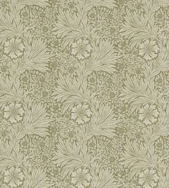 Marigold Fabric by Morris & co Olive/Linen Marigold Fabric by Morris & co Olive/Linen
