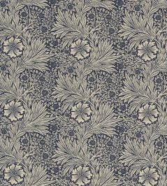 Marigold Fabric by Morris & co Indigo/Linen Marigold Fabric by Morris & co Indigo/Linen