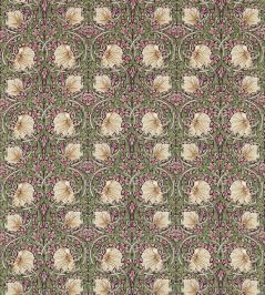 Pimpernel Fabric by Morris & Co Aubergine/Olive Pimpernel Fabric by Morris & Co Aubergine/Olive