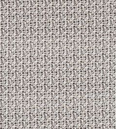 Rosehip Fabric by Morris & Co Black/Ecru Rosehip Fabric by Morris & Co Black/Ecru
