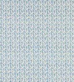 Rosehip Fabric by Morris & Co Mineral Blue Rosehip Fabric by Morris & Co Mineral Blue