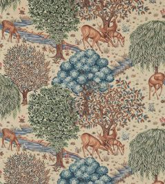 The Brook Fabric by Morris & Co Tapestry Linen The Brook Fabric by Morris & Co Tapestry Linen