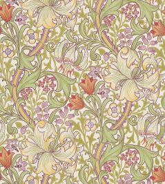 Golden Lily Wallpaper by Morris & Co Olive/Russet Golden Lily Wallpaper by Morris & Co Olive/Russet