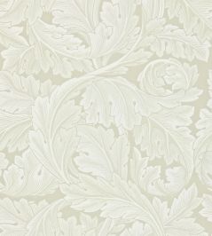 Acanthus Wallpaper by Morris & Co Chalk Acanthus Wallpaper by Morris & Co Chalk