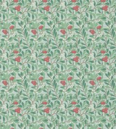 Arbutus Wallpaper by Morris & Co Thyme/Coral Arbutus Wallpaper by Morris & Co Thyme/Coral