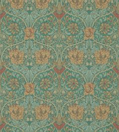 Honeysuckle & Tulip Wallpaper by Morris & Co Emerald/Russet Honeysuckle & Tulip Wallpaper by Morris & Co Emerald/Russet