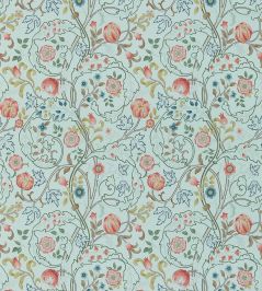 Mary Isobel Wallpaper by Morris & Co Silk Blue/Pink Mary Isobel Wallpaper by Morris & Co Silk Blue/Pink