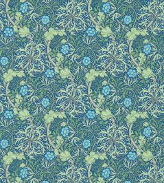 Morris Seaweed Wallpaper by Morris & Co Cobalt/Thyme Morris Seaweed Wallpaper by Morris & Co Cobalt/Thyme