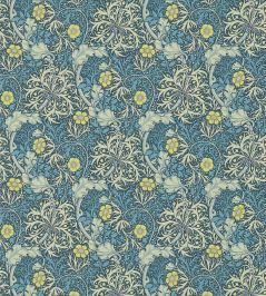 Morris Seaweed Wallpaper by Morris & Co Ink/Woad Morris Seaweed Wallpaper by Morris & Co Ink/Woad