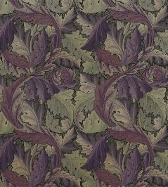 Acanthus Tapestry Fabric by Morris & Co Grape/Heather Acanthus Tapestry Fabric by Morris & Co Grape/Heather