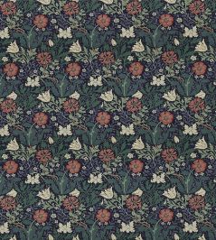 Compton Fabric by Morris & Co Indigo/Green Compton Fabric by Morris & Co Indigo/Green