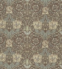 Honeysuckle & Tulip Fabric by Morris & Co Bullrush/Slate Honeysuckle & Tulip Fabric by Morris & Co Bullrush/Slate