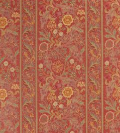 Wilhelmina Weave Fabric by Morris & Co Rust Wilhelmina Weave Fabric by Morris & Co Rust