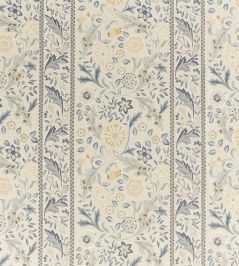 Wilhelmina Weave Fabric by Morris & Co Indigo Wilhelmina Weave Fabric by Morris & Co Indigo