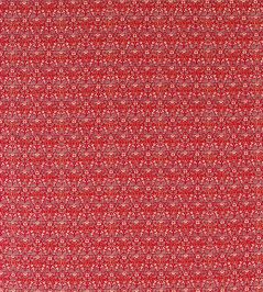 Eye Bright Fabric by Morris & Co Red Eye Bright Fabric by Morris & Co Red