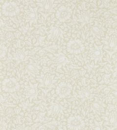 Mallow Wallpaper by Morris & Co Cream Ivory Mallow Wallpaper by Morris & Co Cream Ivory