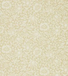 Mallow Wallpaper by Morris & Co Soft Gold Mallow Wallpaper by Morris & Co Soft Gold