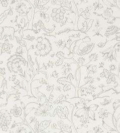 Middlemore Wallpaper by Morris & Co Chalk Charcoal Middlemore Wallpaper by Morris & Co Chalk Charcoal