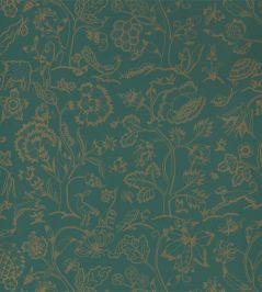 Middlemore Wallpaper by Morris & Co Moss Gold Middlemore Wallpaper by Morris & Co Moss Gold