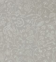 Middlemore Wallpaper by Morris & Co Linen Chalk Middlemore Wallpaper by Morris & Co Linen Chalk