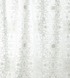 Pure Net Ceiling Applique Fabric by Morris & Co Paper White Pure Net Ceiling Applique Fabric by Morris & Co Paper White