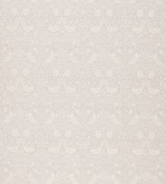 Strawberry Thief Embroidery Fabric by Morris & Co Pebble Strawberry Thief Embroidery Fabric by Morris & Co Pebble