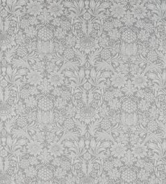 Pure Sunflower Fabric by Morris & Co Dove Pure Sunflower Fabric by Morris & Co Dove