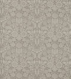 Pure Sunflower Fabric by Morris & Co Mole Pure Sunflower Fabric by Morris & Co Mole