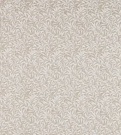 Pure Willow Bough Embroidery Fabric by Morris & Co Flax Pure Willow Bough Embroidery Fabric by Morris & Co Flax
