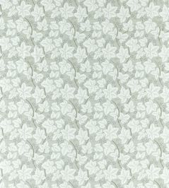 Pure Bramble Embroidery Fabric by Morris & Co Lightish Grey Pure Bramble Embroidery Fabric by Morris & Co Lightish Grey