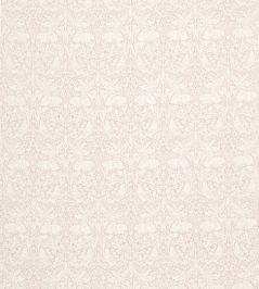 Pure Brer Rabbit Weave Fabric by Morris & Co Faded Sea Pink Pure Brer Rabbit Weave Fabric by Morris & Co Faded Sea Pink