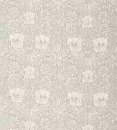 Pure Honeysuckle & Tulip Fabric by Morris & Co Light Grey Blue Pure Honeysuckle & Tulip Fabric by Morris & Co Light Grey Blue