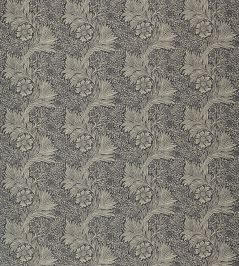 Pure Marigold Fabric by Morris & Co Black Ink Pure Marigold Fabric by Morris & Co Black Ink