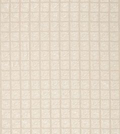 Pure Scroll Embroidery Fabric by Morris & Co Flax Pure Scroll Embroidery Fabric by Morris & Co Flax