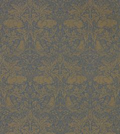 Pure Brer Rabbit Wallpaper by Morris & Co Ink/Gold Pure Brer Rabbit Wallpaper by Morris & Co Ink/Gold