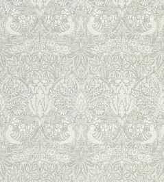 Pure Dove & Rose Wallpaper by Morris & Co Grey Blue Pure Dove & Rose Wallpaper by Morris & Co Grey Blue