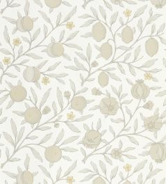 Pure Fruit Wallpaper by Morris & Co Horned Poppy / Grey Pure Fruit Wallpaper by Morris & Co Horned Poppy / Grey