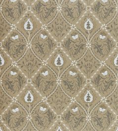 Pure Trellis Wallpaper by Morris & Co Gold Pure Trellis Wallpaper by Morris & Co Gold