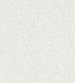 Pure Acorn Wallpaper by Morris & Co Chalk/Silver Pure Acorn Wallpaper by Morris & Co Chalk/Silver