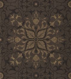 Pure Net Ceiling Wallpaper by Morris & Co Charcoal/Gold Pure Net Ceiling Wallpaper by Morris & Co Charcoal/Gold