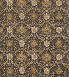Montreal Fabric by Morris & Co Charcoal/Mustard Montreal Fabric by Morris & Co Charcoal/Mustard