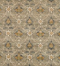 Montreal Velvet Fabric by Morris & Co Grey/Charcoal Montreal Velvet Fabric by Morris & Co Grey/Charcoal