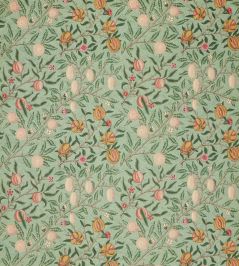 Fruit Velvet Fabric by Morris & Co Privet/Thyme Fruit Velvet Fabric by Morris & Co Privet/Thyme