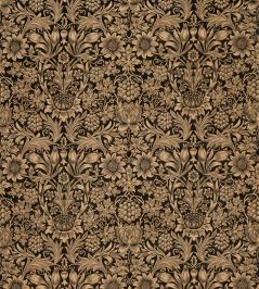 Sunflower Velvet Fabric by Morris & Co Maple/Lichen Sunflower Velvet Fabric by Morris & Co Maple/Lichen